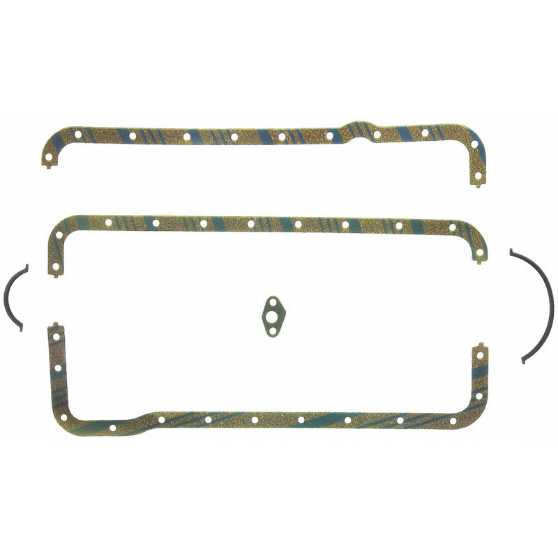 Fel-Pro Ford Ranger OS 30271 C Engine Oil Pan Gasket Set Blue Stripe cork-rubber