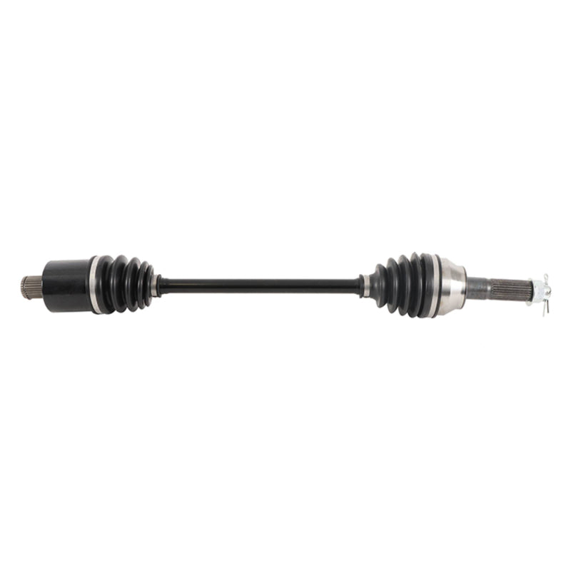 All Balls Racing Polaris axle control arm, part 1332947, shown in the image with detailed metal and rubber components.