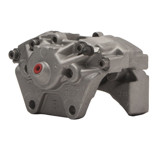 Silver powder coated DFC OE rear brake caliper for Mercedes-Benz S500 model, premium quality automotive brake component.