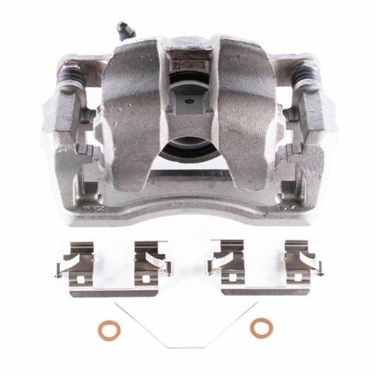PowerStop front right OE brake caliper with bracket for Acura RDX 2013-2018, designed for reliable stopping power.