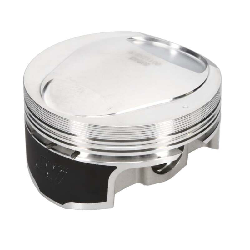 Set of 8 Wiseco forged Chrysler 6.1L Hemi 5.5cc dome pistons with 1.220 inch compression height for 8-cylinder engines.