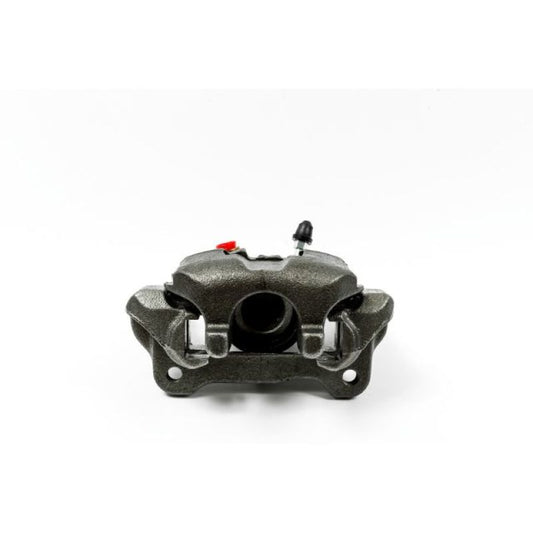 PowerStop OE rear left brake caliper with bracket for 2005-2010 Scion tC, automotive part, black metal with mounting hardware