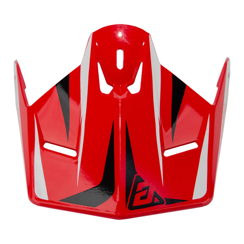 Answer 26 AR1 Mototown Glossy Visor - Red/White/Black
