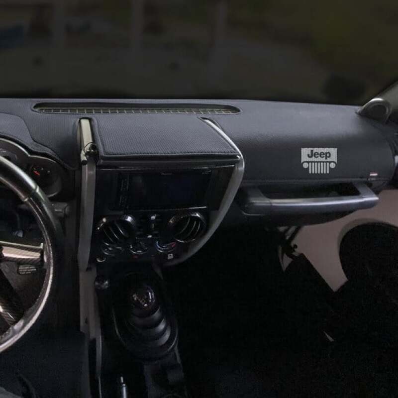 Covercraft 11-21 Jeep Grand Cherokee w/o Speaker Limited Edition Dash Cover w Jeep Grill Logo