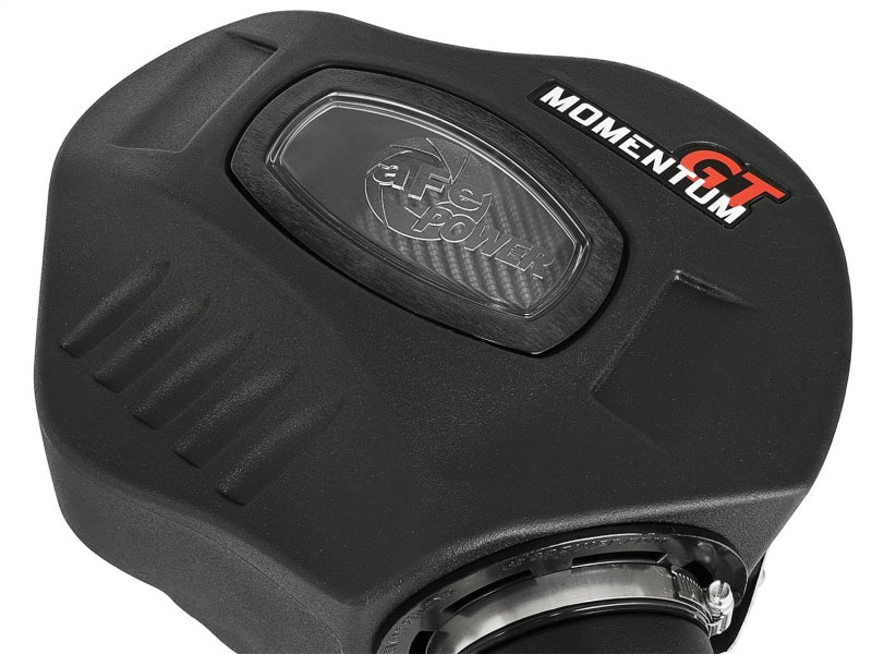 aFe POWER Momentum GT Pro Dry S cold air intake system installed in a 2016-2017 BMW 340i/ix (B58 engine)
