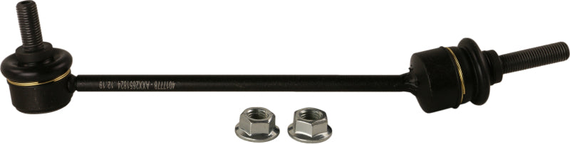 Moog front right sway bar link for Mercedes-Benz S65 AMG, high-quality sway bar endlink with durable metal construction.