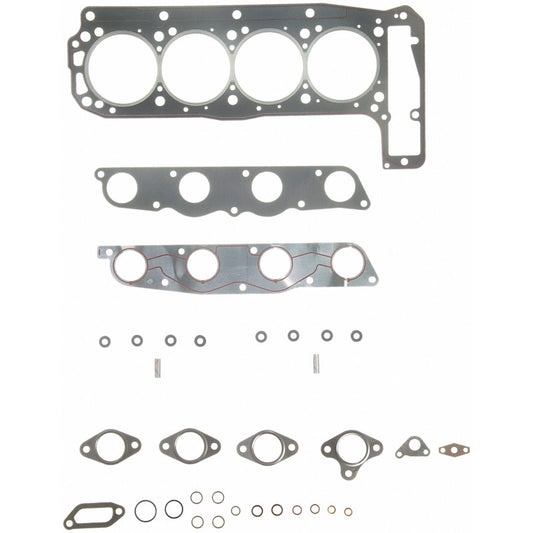 Fel-Pro Mercedes-Benz 190E HS 9743 PT PermaTorque engine cylinder head gasket set showing gaskets and sealing components