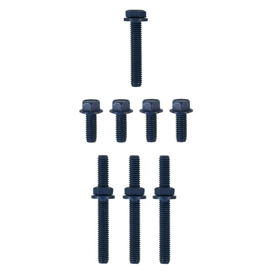 Fel-Pro Ford F-150 exhaust manifold hardware kit with bolts and gaskets for secure installation and optimal engine performance.