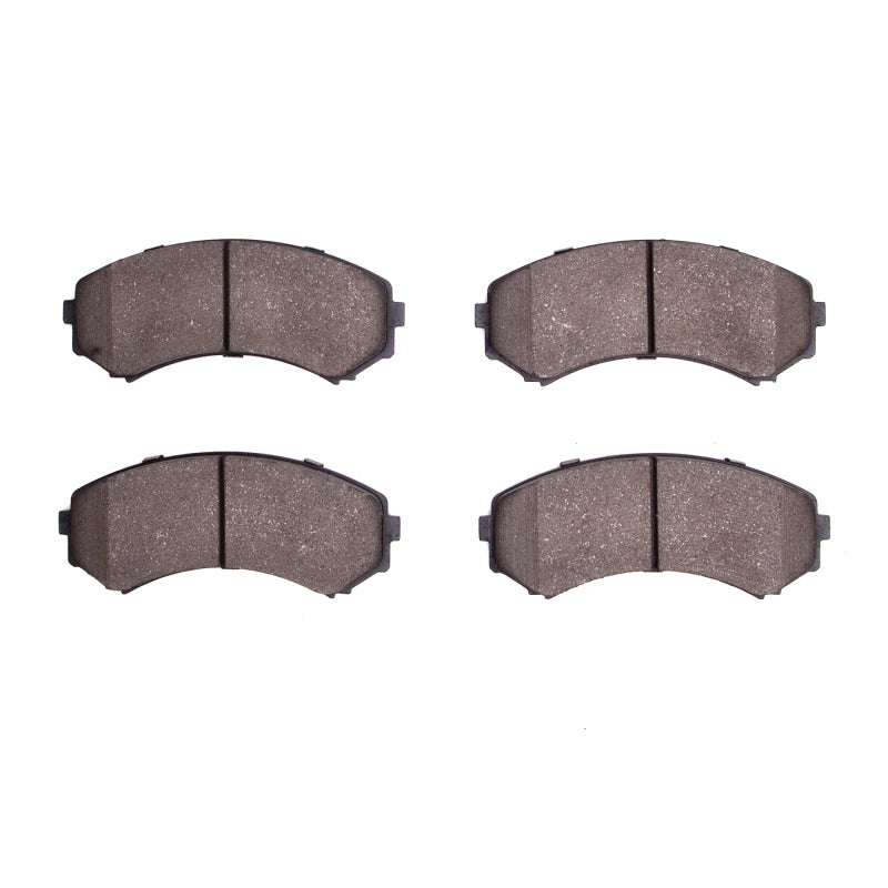 R1 Concepts Honda Passport front R1 Optimum OE brake pads, durable brake pad set with metal backing and friction material