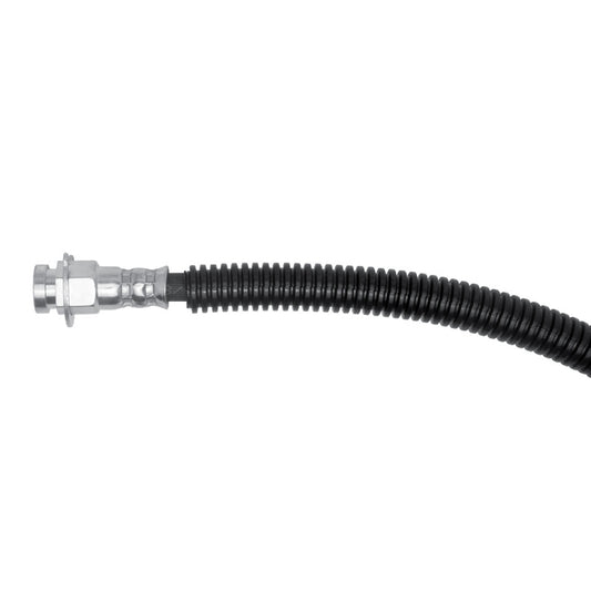DFC brake line kit for Cadillac DeVille 2000-2005 front right rear brake hoses, showing detailed metal fittings and rubber hoses.