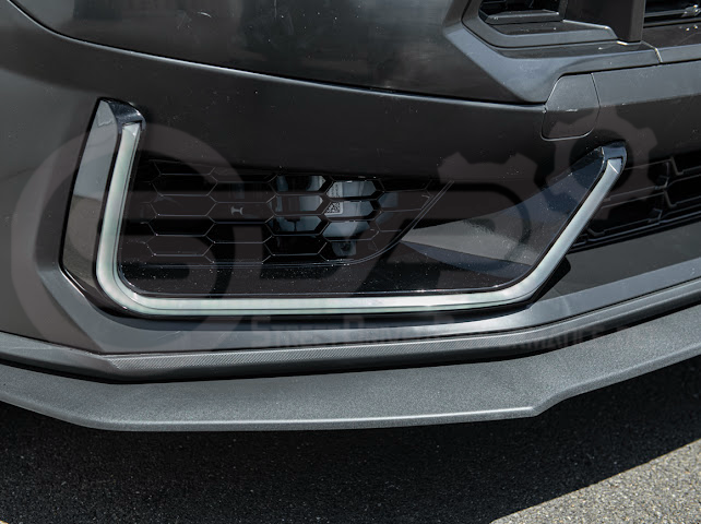 2024-Up Mustang S650 EcoBoost & GT | Dark Horse Style Front Bumper Full Replacement Kit w/ LED Light Side Grille