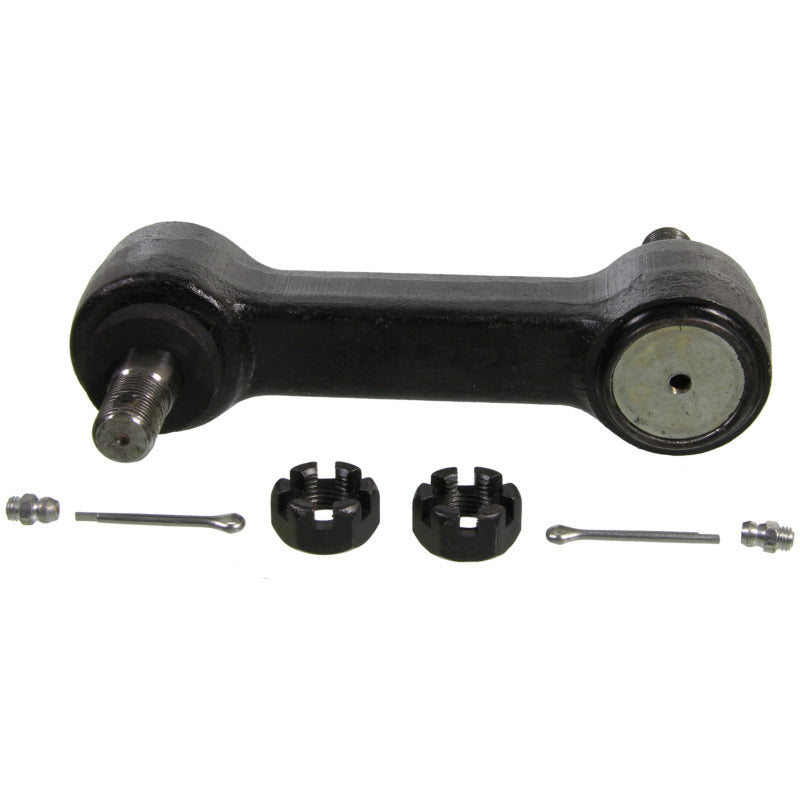 Moog Chevrolet C10 Pickup idler arm for control arm replacement, showing the metallic component with mounting points.