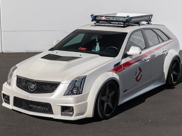2009-2015 Cadillac CTS-V V2 - Carbon Fiber Fog Light Bezels / Covers