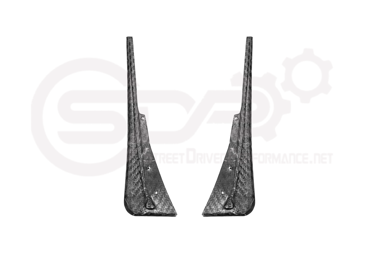 2016-2019 CADILLAC ATS-V SEDAN | SDP PERFORMANCE PACKAGE CARBON FIBER FRONT AND/OR REAR MUD FLAPS SPLASH GUARDS PAIR