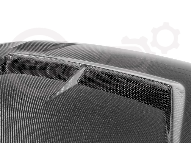2023-UP HONDA CIVIC FL5 TYPE-R | JDM VARIS STYLE CARBON FIBER FRONT VENTED HOOD