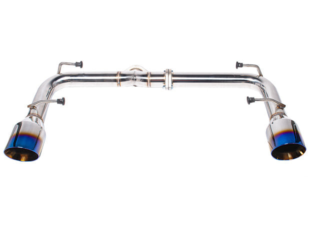 2022+ TOYOTA GR86 & SUBARU BRZ AXLE BACK EXHAUST (BURNT BLUE TIPS)