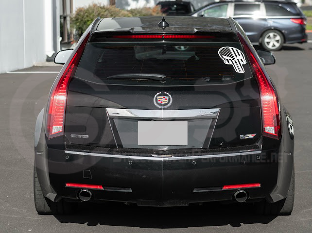 *IMPERFECTION / DISCOUNTED* 2009-2015 Cadillac CTS-V V2 Wagon - Carbon Fiber Trunk Lid Spoiler / Wing