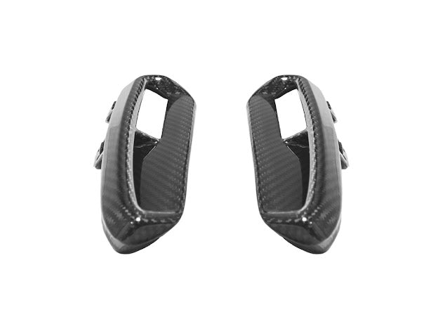 2023-Up Honda Civic FL5 Type-R  | JDM Style CARBON FIBER Rear Hatch Vent Trim Replacement (Pair)