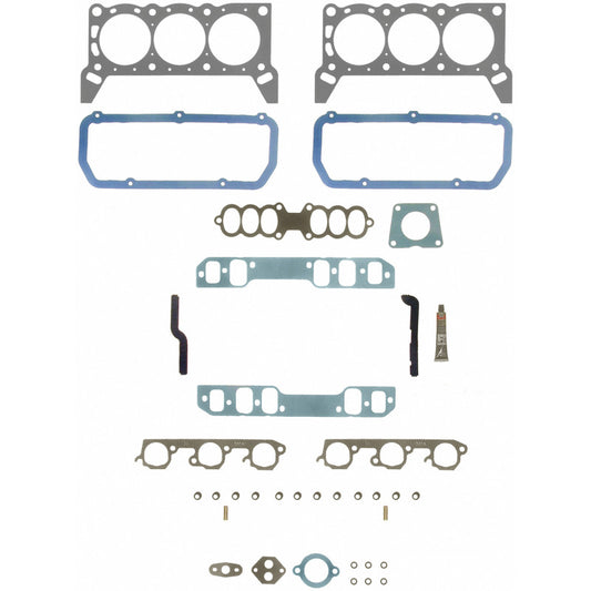 Fel-Pro Mercury Cougar HS 8857 PT-5 PermaTorque engine cylinder head gasket set with multiple gaskets and sealing components.