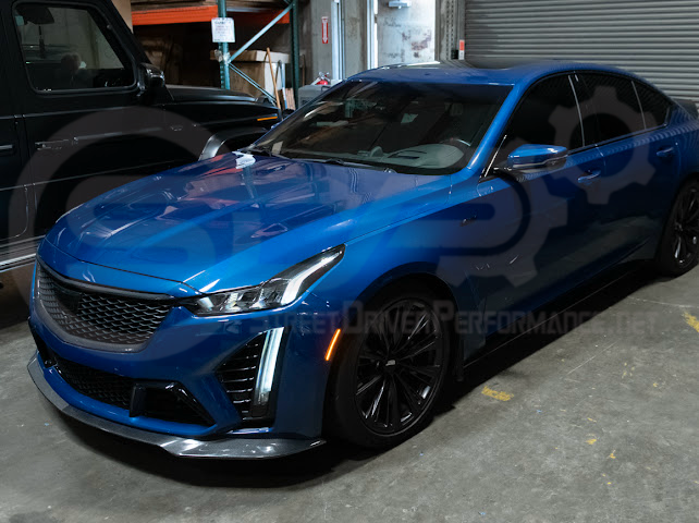 2020-Up Cadillac CT5 | Front Bumper Amber LED Reflector Light Side Marker Pair (Clear, Amber or Smoke Lens)