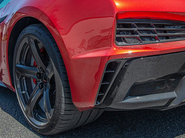 2023+ CHEVROLET CORVETTE C8 Z06 |REAR DIFFUSER SIDE VENT COVER PAIR