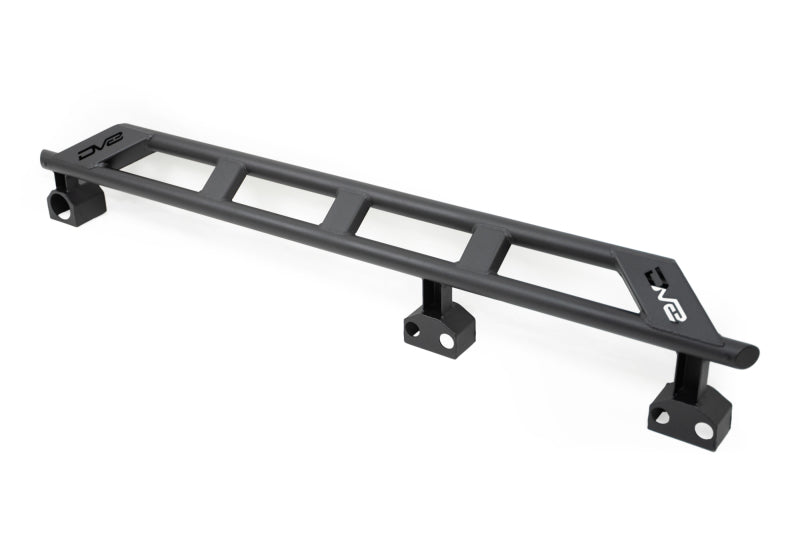 DV8 Offroad Jeep Wrangler JL 4-door rock sliders from the FS-15 Series, exterior body armor and rock rails for off-road protection.