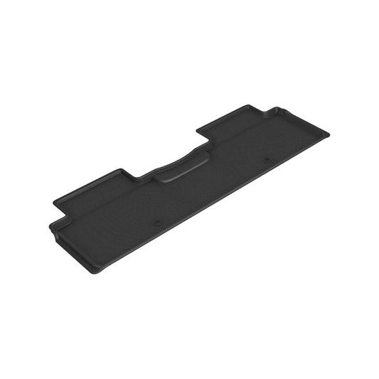 Black 3D MAXpider Kagu rubber floor mat for 2022-2023 Kia Carnival, durable and custom-fit interior protection.