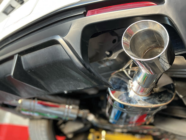 2016-PRESENT CHEVROLET CAMARO V8 COUPE DUAL TIPS CAT BACK EXHAUST