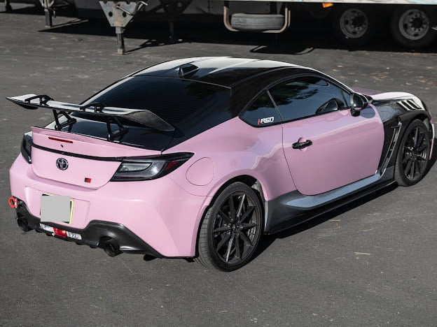 2022-Up Toyota GR86 & Subaru BRZ | Performance Swan Neck Style Carbon Fiber Rear High Wing Spoiler