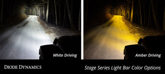 Diode Dynamics Ram 2013 standard stage series amber LED driving light bar, 6-inch size, outdoor vehicle lighting equipment