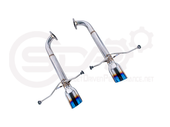 2019-PRESENT SUBARU ASCENT | MUFFLER DELETE AXLE BACK EXHAUST (CHROME OR BURNT BLUE TIPS)