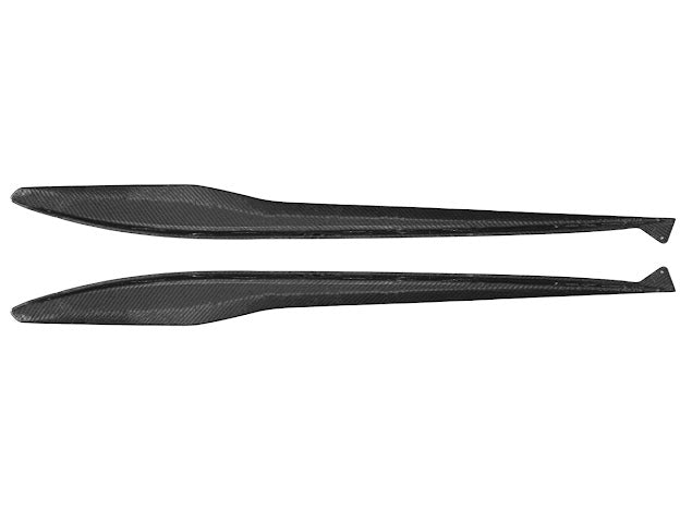 2020-UP CHEVROLET CORVETTE C8 Z06 |CARBON FIBER SIDE SKIRTS ROCKER PANELS GROUND EFFECTS