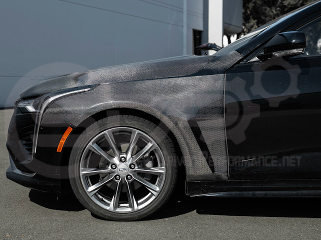 2020-UP CADILLAC CT4 & CT4 V |BLACKWING STYLE FRONT SIDE VENTED FENDERS