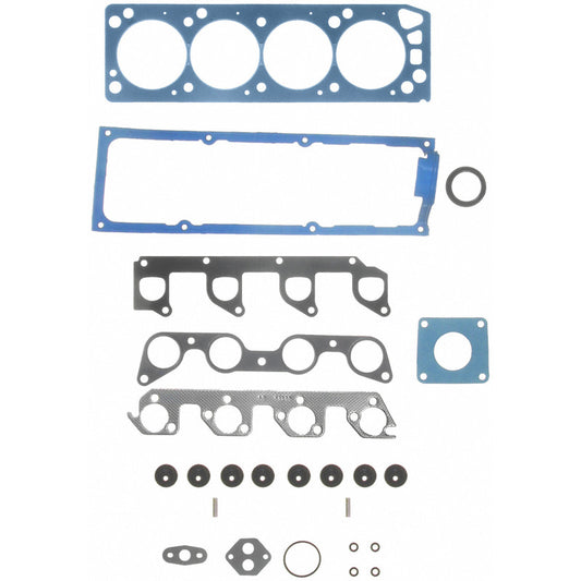 Fel-Pro Ford Ranger HS 8993 PT-8 PermaTorque engine cylinder head gasket set laid out on a surface.