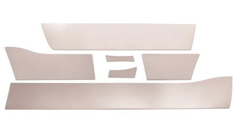 Putco stainless steel rocker panels for 2019-2020 Ram 1500 Quad Cab with 6ft 4in standard box, exterior body armor and rock rails