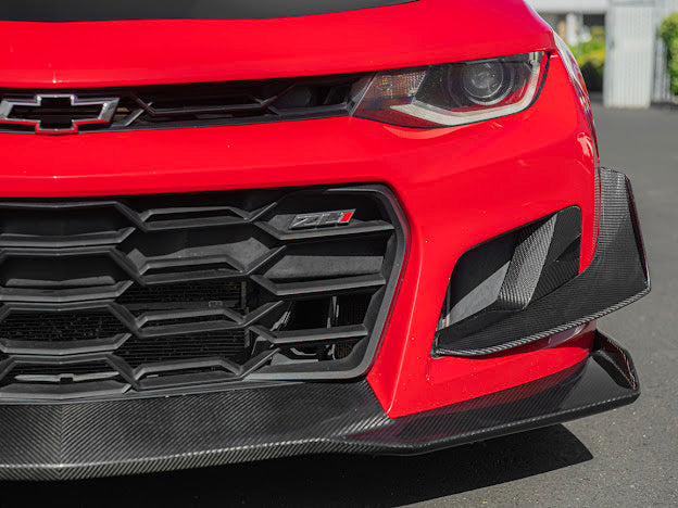 2016-UP CAMARO ZL1 CARBON FIBER FRONT SPLITTER LIP GROUND EFFECTS