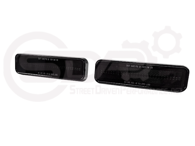 1972-1974 Dodge Charger | Front Side Marker Lens Amber Light LED Pair (Clear / Amber / Smoke)