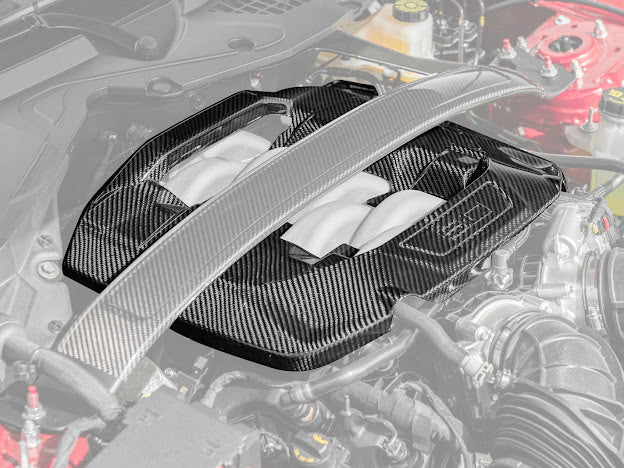 2024-Up Ford Mustang S650 GT & Dark Horse | CARBON FIBER 5.0L Engine Valve Cover