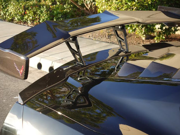 *BRAND NEW OPEN BOX / DISCOUNTED* 2019 CHEVROLET CORVETTE C7 ZR1 | CARBON FIBER REAR LID BASE SPOILER WING