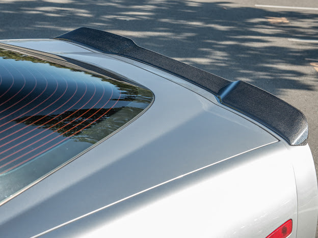 *IMPERFECTION / DISCOUNTED* 2005-2013 C6 Corvette - Extended ZR1 Style CARBON FIBER Rear Trunk Lid Spoiler Wing