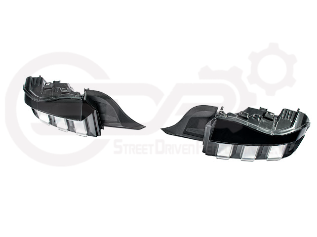 2024-Up Ford Mustang S650 | EURO Style Sequential Signal LED Clear Lenses Rear Taillights Pair