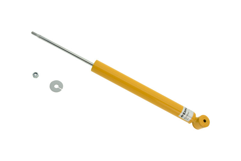 KONI Sport yellow rear shock absorber for 1998-2011 Volkswagen New Beetle, designed for improved ride performance.