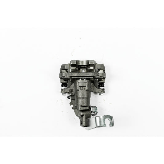 PowerStop rear left OE brake caliper with bracket for Acura TSX 2004-2008, showcasing the black caliper and mounting hardware.