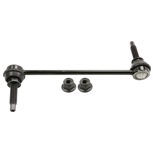 Moog Ford Mustang GT front sway bar endlink, durable suspension component for 2015-2022 Mustang GT vehicles.
