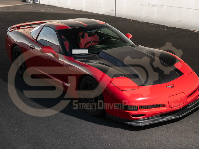*IMPERFECTION / DISCOUNTED* 1997-2004 CHEVROLET CORVETTE C5 CARBON FIBER FRONT COWL HOOD