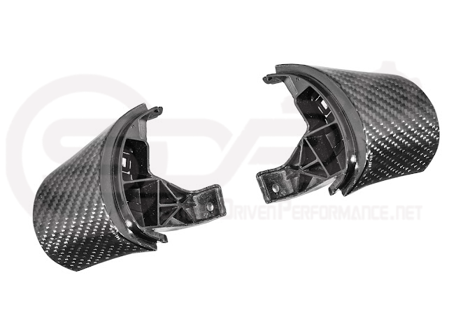 2005-2013 CHEVROLET CORVETTE C6 | SDP PERFORMANCE CARBON FIBER STEERING WHEEL BUTTON COVER REPLACEMENT PAIR