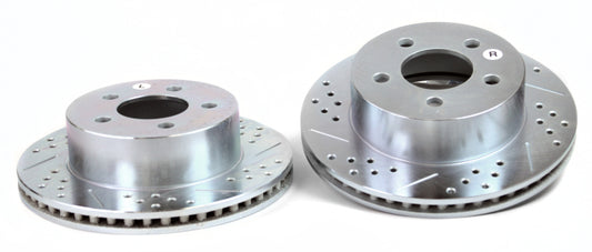 Baer Brakes 10-15 Chevrolet Camaro SS rear slot and drilled brake rotors with 6.2L Claw Performance design