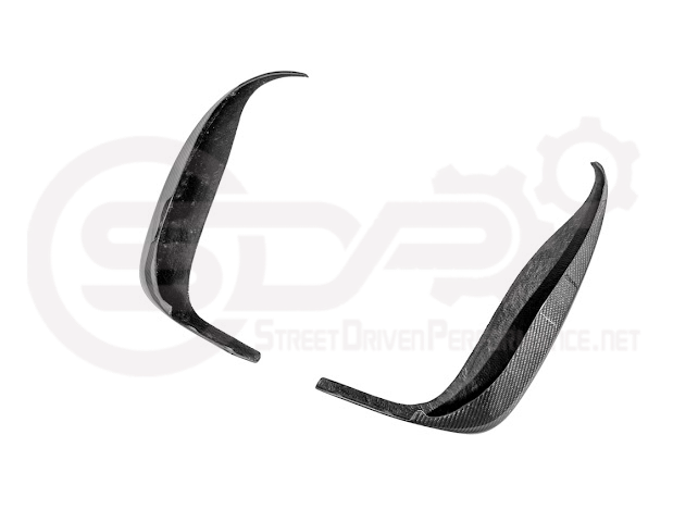 2005-2013 Chevrolet Corvette C6 |Z06 ZR1 STYLE CARBON FIBER Front & Rear Splash Guard Mud Flaps
