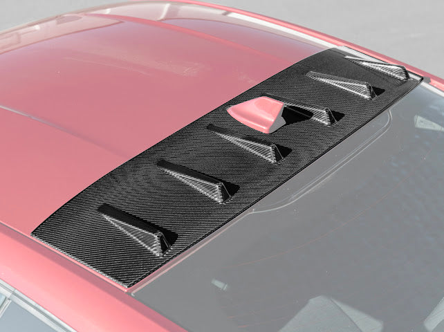 2024+ FORD MUSTANG S650 COUPE |   CARBON FIBER REAR ROOF WING SPOILER