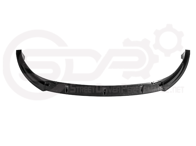 2025-UP TESLA MODEL Y | SDP TRACK STYLE GLOSS BLACK 4 PIECE FRONT LIP SPLITTER GROUND EFFECTS